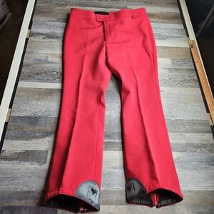 Obermeyer VINTAGE Malta Pant in Rustic Red